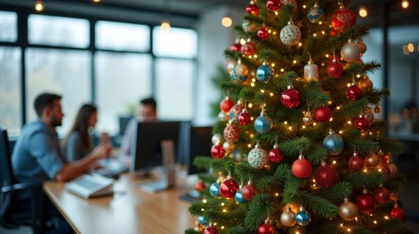 Comment créer une animation d'arbre de Noël en entreprise ?