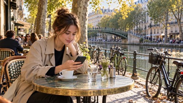 Vivre avec nos téléphones: une nouvelle manière d'interagir